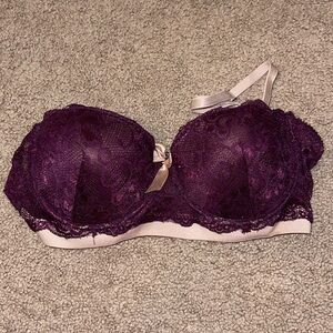 Purple Lace Bra